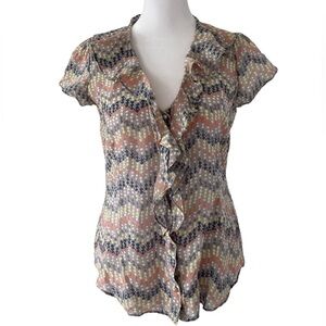 Banana Republic Factory small blouse short sleeves